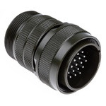 Amphenol Industrial, MS3106A 24 Way Cable Mount MIL Spec Circular Connector, Pin Contacts,Shell Size 24, Screw
