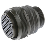 Amphenol Industrial, MS3106A 37 Way Cable Mount MIL Spec Circular Connector, Socket Contacts,Shell Size 28, Screw