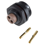 RS PRO Circular Connector, 2 Contacts, Panel Mount, Socket, Female, IP68