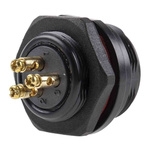 RS PRO Circular Connector, 3 Contacts, Panel Mount, Socket, Female, IP68