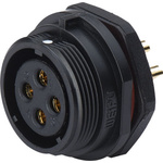 RS PRO Circular Connector, 5 Contacts, Panel Mount, Socket, Female, IP68