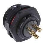 RS PRO Circular Connector, 3 Contacts, Panel Mount, Plug, Male, IP68