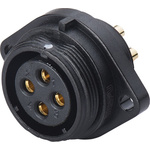 RS PRO Circular Connector, 2 Contacts, Panel Mount, Socket, Female, IP68