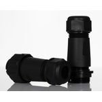 RS PRO Circular Connector, 4 Contacts, Cable Mount, Plug and Socket, Male and Female Contacts, IP68