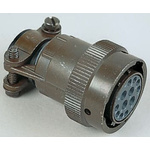 Souriau, 851 32 Way Cable Mount MIL Spec Circular Connector Plug, Socket Contacts,Shell Size 18, Bayonet Coupling,