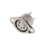 Deltron 5 Pole Din Socket, DIN 41524, DIN 45322, DIN 45326, DIN 45327, DIN 45329, 2A, 34 V ac/dc, Female, Panel Mount