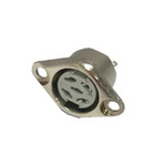 Deltron 5 Pole Din Socket, DIN 41524, DIN 45322, DIN 45326, DIN 45327, DIN 45329, 2A, 34 V ac/dc, Lockable, Female,