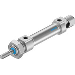 Festo Pneumatic Roundline Cylinder 10mm Bore, 15mm Stroke, DSNU Series, Double Acting