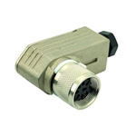 Amphenol Industrial, C091 6 Pole Right Angle M16 Din, DIN EN 61076-2-106, 7A, 300 V IP67, Screw Coupling, Female, Cable