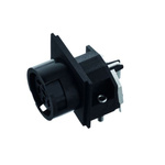 Amphenol Industrial, T34 6 Pole Right Angle M16 Din, DIN EN 61076-2-106, 7A, 300 V IP40, Bayonet, Female, Cable Mount