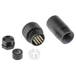 Hirschmann, CM 14 Way Cable Mount MIL Spec Circular Connector Receptacle, Socket Contacts,Shell Size 20, Screw