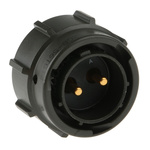 Amphenol, 62GB 2 Way Cable Mount MIL Spec Circular Connector Plug, Pin Contacts,Shell Size 14, Bayonet Coupling,
