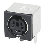 CUI Devices 6 Pole Din, Female, Through Hole
