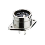 Lumberg, 0107 5 Pole Vertical Din, DIN 41524, 4A, 100 V AC, Bayonet, Socket, Solder Mount