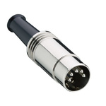 Lumberg, 0131 5 Pole Din, DIN 41524, 4A, 100 V AC, Plug In, Plug, Solder Mount