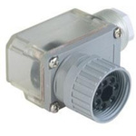 Hirschmann, N6R 7 Pole Angled M26 Connector, DIN EN 175201-804, 10A, 250 V ac/dc IP65, Female, Screw