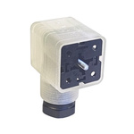 Hirschmann, GDML 3 Pole Angled Din, DIN 43650, 8A, 24 V IP65, Female, Screw