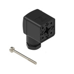 Hirschmann, GDM3106 4 Pole Angled Din, DIN EN 175301-803-A, 16A, 230 V ac/dc IP65, Female, Screw