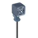 Hirschmann, GAN 3 Pole Angled Din, DIN EN 175301-803-A, 10A, 230 V ac/dc IP65, IP67, Female, Screw