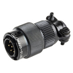 Amphenol MIL Spec Circular Connector, 7 Contacts, Cable Mount, Plug, Male, 62LC Series