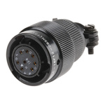 Amphenol MIL Spec Circular Connector, 8 Contacts, Cable Mount, Plug, Female, 62LC Series