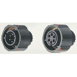 Amphenol, 97B 14 Way Cable Mount MIL Spec Circular Connector Plug, Pin Contacts,Shell Size 22, Bayonet Coupling,