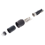 Amphenol, C 091 B 5 Pole M16 Din Plug, 5A, 100 V ac, Male, Cable Mount