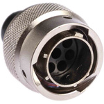 Souriau, UTO 8 Way Cable Mount MIL Spec Circular Connector Plug, Pin Contacts,Shell Size 12, Bayonet Coupling,