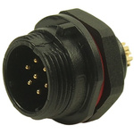 RS PRO Circular Connector, 7 Contacts, Panel Mount, Socket, Male, IP68