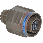 Amphenol Limited, D38999 3 Way Free Hanging MIL Spec Circular Connector Plug, Socket Contacts,Shell Size 9, Quick