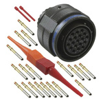 Amphenol Limited, D38999 19 Way Free Hanging MIL Spec Circular Connector Plug, Socket Contacts,Shell Size 15, Quick