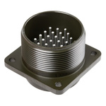 Amphenol Industrial, MS3102A 24 Way Box Mount MIL Spec Circular Connector Receptacle, Pin Contacts,Shell Size 24, Screw