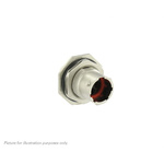 Souriau, UTO 12 Way Panel Mount MIL Spec Circular Connector Receptacle, Pin Contacts,Shell Size 14