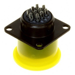Souriau, 851 10 Way Cable Mount MIL Spec Circular Connector Plug, Socket Contacts,Shell Size 12, Bayonet, MIL-C-26482 G