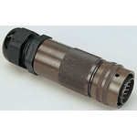 Amphenol Socapex, 451 MIL Spec Circular Connector Plug, Pin Contacts,Shell Size 8, Bayonet Coupling, MIL-DTL-26482