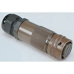 Amphenol Socapex, 451 19 Way Cable Mount MIL Spec Circular Connector Receptacle, Socket Contacts,Shell Size 14, Bayonet