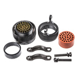 Amphenol MIL Spec Circular Connector, 32 Contacts, Cable Mount, Plug, Male, 62LC Series