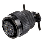 Amphenol MIL Spec Circular Connector, 12 Contacts, Cable Mount, Plug, Female, 62LC Series
