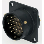 Amphenol MIL Spec Circular Connector, 32 Contacts, Panel Mount, Socket, Male, 62LC Series