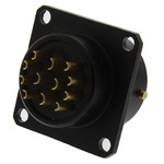 Amphenol MIL Spec Circular Connector, 12 Contacts, Panel Mount, Socket, Female, 62LC Series