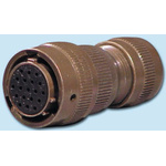 Glenair 19 Way Cable Mount MIL Spec Circular Connector Plug, Socket Contacts,Shell Size 14, MIL-DTL-26482