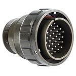 Amphenol, 97B 37 Way Cable Mount MIL Spec Circular Connector Plug, Pin Contacts,Shell Size 28, Bayonet Coupling,