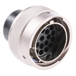 Souriau, UTO 23 Way Cable Mount MIL Spec Circular Connector Plug, Pin Contacts,Shell Size 18, Bayonet Coupling