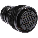 Glenair 37 Way Cable Mount MIL Spec Circular Connector Plug, Socket Contacts,Shell Size 28, MIL-DTL-5015