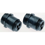 TE Connectivity 3 Way Panel Mount Circular Connectors Receptacle