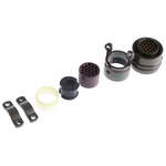 Amphenol, 451 19 Way Cable Mount MIL Spec Circular Connector Plug, Pin Contacts,Shell Size 14, Bayonet Coupling