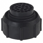 Souriau, UTP 28 Way Cable Mount MIL Spec Circular Connector Plug, Pin Contacts,Shell Size 20, Bayonet Coupling