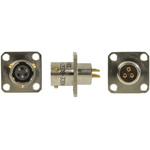 Amphenol Limited, 62GB 3 Way Box Mount MIL Spec Circular Connector Receptacle, Socket Contacts,Shell Size 8, Bayonet
