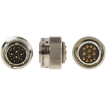 Amphenol Limited, 62GB 12 Way Cable Mount MIL Spec Circular Connector Plug, Pin Contacts,Shell Size 14, Bayonet