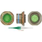 Souriau, 8LT 79 Way Panel Mount MIL Spec Circular Connector Receptacle, Pin Contacts,Shell Size 21, Bayonet Coupling,